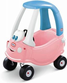 Toddler Children's Kids Indoor Outdoor Foot Powered Ride in Toy Car with Horn