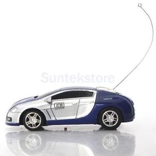 Fashional Mini RC Radio Remote Control Racing Car Toy Vehicles Cool Royal Blue