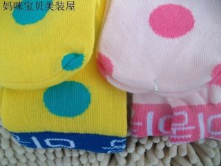 New Fashion Kids Toddlers Girls Soft Knee High Socks 2 8years Tights Legging Dot