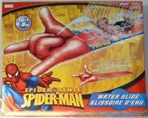 Brand New Marvel 16 ft Spider Sense Spider Man Water Slide Fun Summer Kids Toy