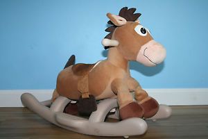 Disney Pixar Bullseye Toy Story Rocking Horse Kiddieland Toys 