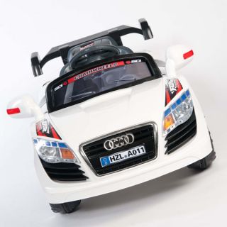 Audi R8 GT Style Kids 12V Electric Power Wheels Ride on Car  RC Remote White