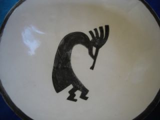 2 Hotsherds Pottery Bowls Santa FE Southwest Mesa Verde Co Kokopelli Art Deco
