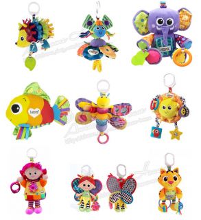 9 Styles Lamaze Developmental Plush Toy with Rattle Crinkle Bell Good for Kids