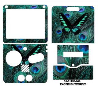 Game Boy Advance SP Skin Exotic Butterfly