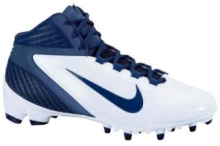 New Nike Alpha Speed TD Mens Sz 9 Molded Football Cleats Navy Blue Trainer