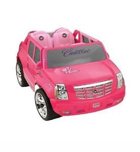 Power Wheels Fisher Price Barbie Cadillac Hybrid Escalade Ext Pink