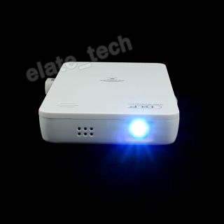 Mini HD LCD Projector Tablet PC Laptop Smartphone WiFi Connection Cinema Theater