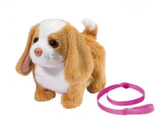 New Kids Walkin Snuggimals FurReal Friends Snug A Lopsy Dog Pet Toy