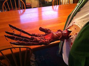 Freddy Krueger Chest Bursting Glove Horror Costume Prop