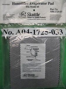 3 Pkg Skuttle A04 1725 033 Water Evaporator Filter Humidifier Pad 45 45 SH SD 65
