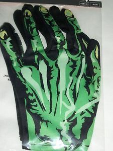 Halloween Green Monster Hulk Gloves Costume Theater Frankenstein Witches Goblin