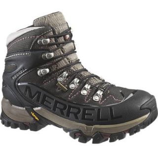 Merrell Outbound Mid Goretex Womens Shoes Black Grey footwear Walking Bungee