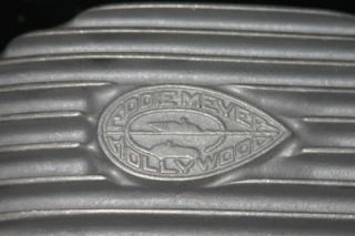 Eddie Meyer Patina Finish Air Cleaner Flat Head Ford 2 Carb Manifolds Mercury