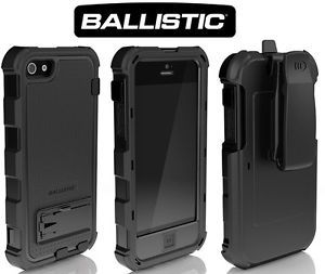 Ballistic HC Hard Core Series Case Cover Belt Clip Holster for iPhone 5 Black