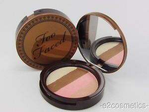 Too Faced Snow Bunny Perfecting Bronzing Powder NWOB 28 oz w Tester Label Full