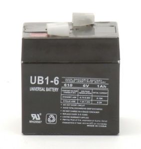 UB610 UB1 6 6V 1AH Home Alarm Security System Rechargeable Deep Cycle Battery