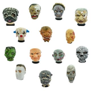 Scary Horror Rubber Masks Party Fancy Dress Halloween Mask