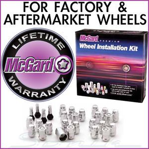 Mcgard Mopar 1 2 20 Chrome Wheel Locks Lug Nut Installation Kit Hex Size 3 4