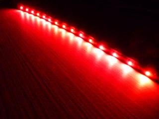5 x12'' Waterproof Car Motorcycle Boat Flexible Decorative LED Strip Light Red