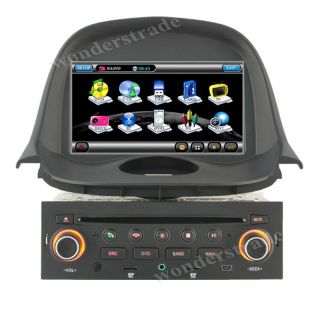 7" Car DVD Autoradio GPS for Peugeot 206 1998 2009 3G Internet Pip Vitual Disc