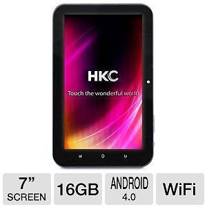 HKC 7" Google Play Internet Tablet Android 4 0 Ice Cream Sandwich 7" Multi To
