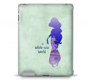Jasmine Disney Princess Quote Hard Cover Case for iPad Kindle Galaxy Tab
