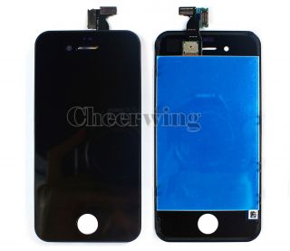 Replacement LCD Screen Touch Digitizer Assembly for Black iPhone 4 4G at T GSM