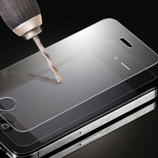 Premium Real Tempered Glass Screen Protector Film for iPhone 4S 4 Shatterproof