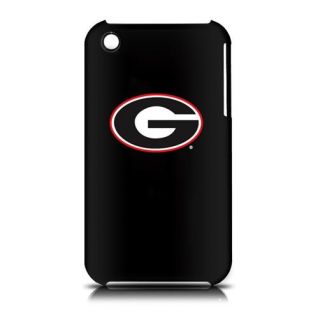Georgia Bulldogs Apple iPhone 3G 3GS Hard Case Matte Black Faceplate