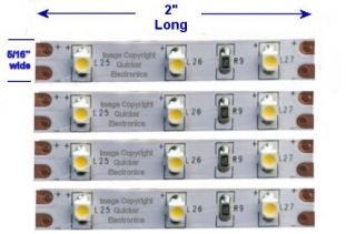 4 New Warm White LED Lighting Modules for Lighting HO Scale Buildings