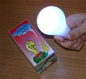 Magic Light Bulb Plastic Comedy Bulb