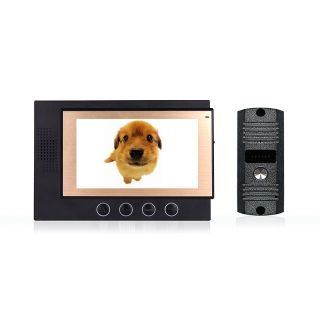 7'' TFT LCD Wiredhome Video Door Phone Security Intercom System Camera Monitor