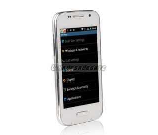 4'' Touch Dual Sim Unlocked Android 4 0 GSM Smart Cell Phone WiFi T Mobile at T