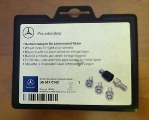 Mercedes Benz Wheel Locks B6 647 0143