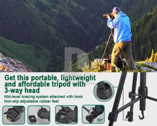 Pro Weifeng WF 3730 Camera Tripod Fluid Head for Camera Nikon Cannon Sony DSLR 848048058481