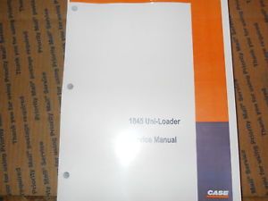 Case Model 1845 Skid Steer Loader Complete Repair Shop Service Manual
