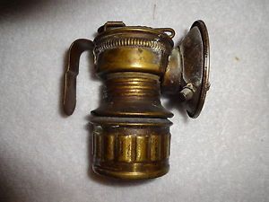 Vintage Mining Universal Lamp Co Antique Miners Brass Auto Light Miners Lamp