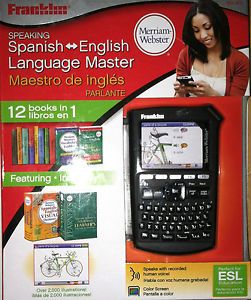  Franklin 12 Language European Translator FR-TJS12 : Electronic  Foreign Language Translators : Office Products