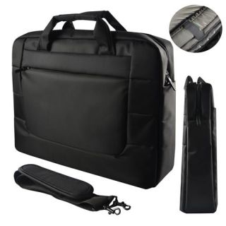 Black 15" 17" Widescreen Laptop Notebook Shoulder Bag Carry Case