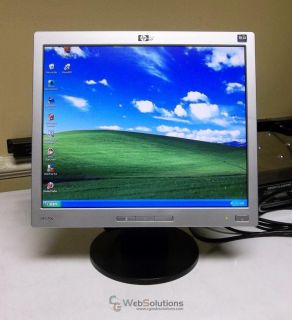 HP L1706 17" Flat Screen LCD TFT Desktop Computer Monitor VGA 3 75 Stars