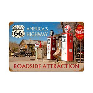 Americas Highway Automotive Vintage Metal Sign