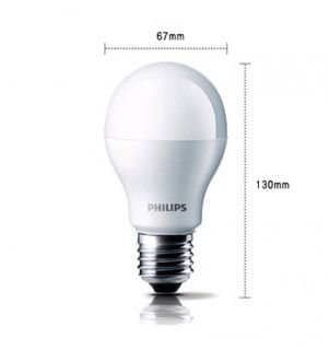 Philips LED 13W 3000K Warm White LED Light Bulb for 220V 50 60Hz E26