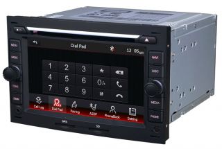 Autoradio DVD GPS Navi Bluetooth iPod Radio SAT Nav DVR Player Peugeot 307