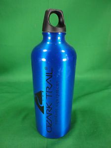 New Ozark Trail Hiking Biking Aluminum Sports Water Bottle Cooler Canteen