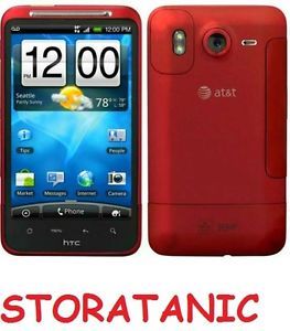 HTC Inspire 4G 4GB Red at T T Mobile Unlocked GSM Smartphone