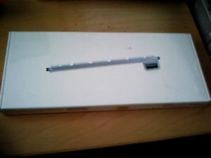 Genuine Original Apple iMac G5 Ultra Thin Aluminum USB Keyboard A1242
