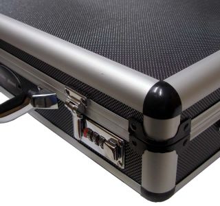 New Quality Aluminium Laptop Computer Brief Case Equipment Tools Box Large Size