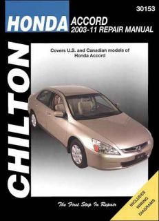 Honda Accord Repair Shop Service Manual 2003 2004 2005 2006 2007 2008 2009