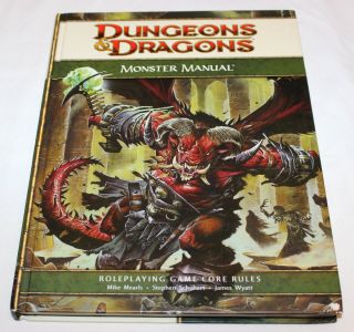 Dungeons and Dragons Monster Cards